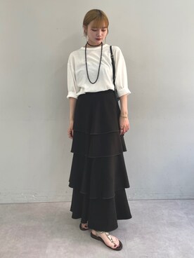 Ranaさん（レディース・159cm）の夏コーディネート