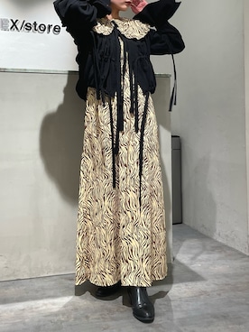 「GHOSPELL（ゴスペル）のアイテム（ワンピース/ドレス）」を使った、Ranaさん（レディース・159cm）の春コーディネート