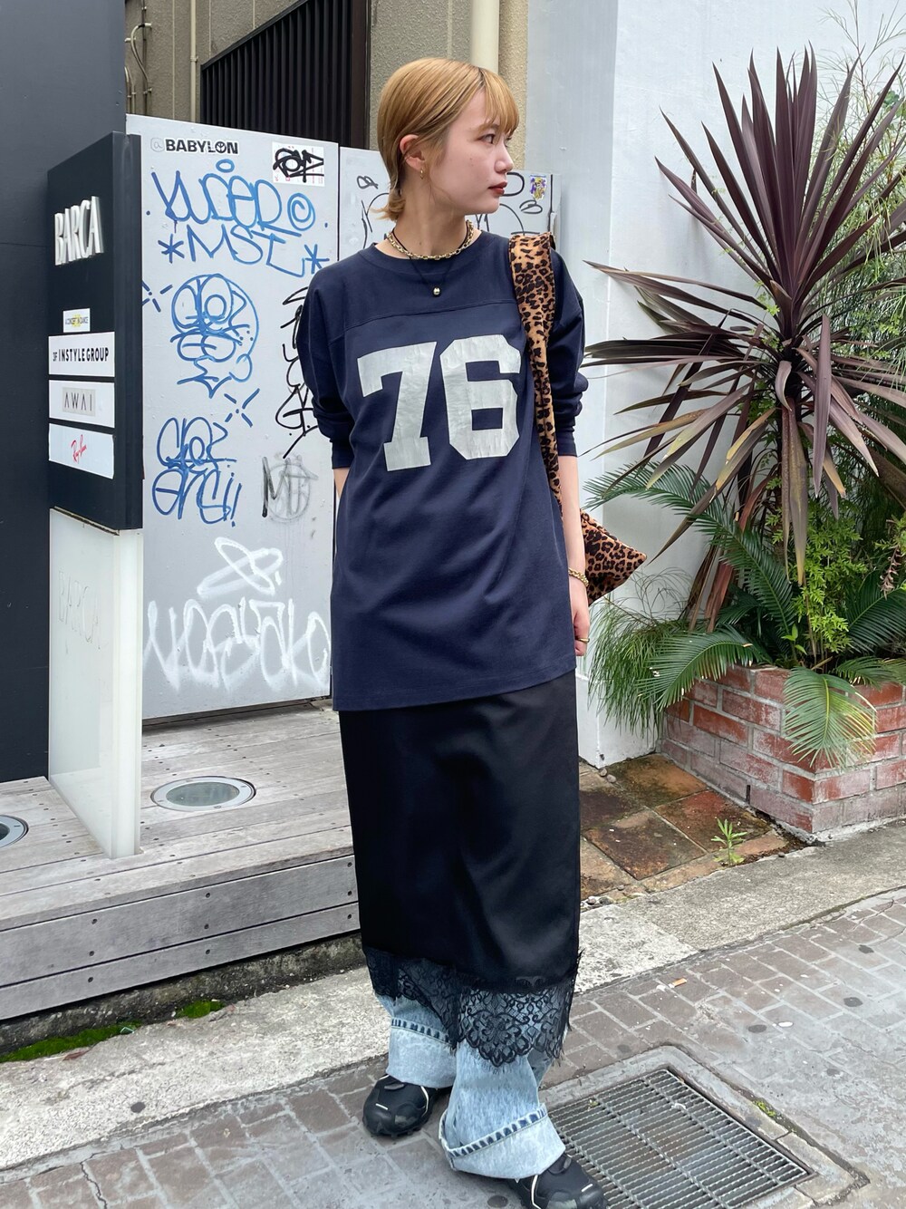 Whim Gazette（ウィムガゼット）の「フットボールロングTシャツ（T