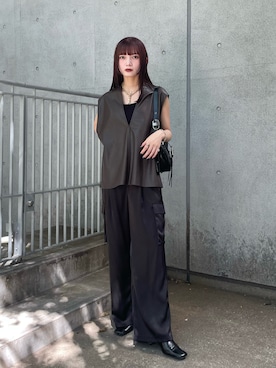 Ranaさん(レディース・159cm)の秋コーディネート