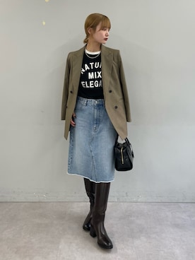 Ranaさん（レディース・159cm）の夏コーディネート