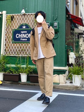 たかさん(メンズ・168cm)の秋コーディネート