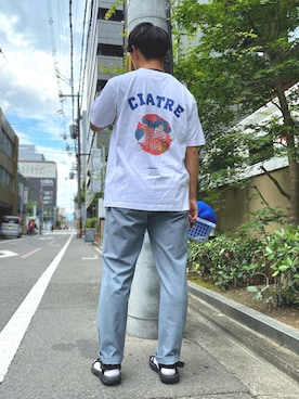 「A Day in the Life （アデイインザライフ）のアイテム」を使った、たかさん（メンズ・168cm）の夏コーディネート