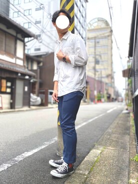 たかさん（メンズ・168cm）の夏コーディネート