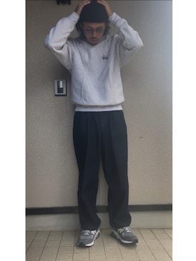 「アイテム（デニムパンツ）」を使った、kohさん（メンズ・174cm・30代）の秋コーディネート