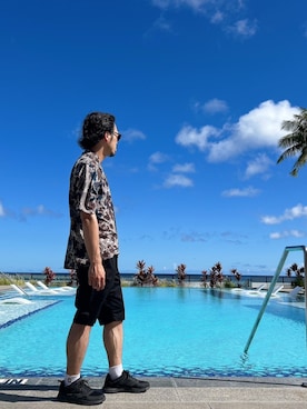 「アイテム（シャツ/ブラウス）」を使った、kohさん（メンズ・174cm）の秋コーディネート