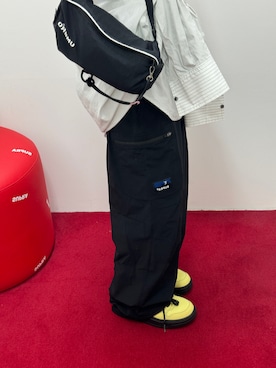 「アイテム（カーゴパンツ）」を使った、Karikoさん（レディース・153cm・20代）の夏コーディネート