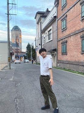 「CHAPS（チャップス）のアイテム」を使った、あたしの名前ロズレイドさん（メンズ・170cm）の秋コーディネート