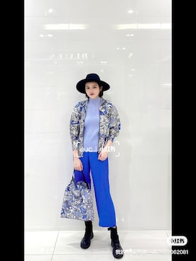 「Taichung」｜「アイテム（ジャケット/アウター）」を使った、陳.臻. X JC さん（レディース・167cm）の夏コーディネート