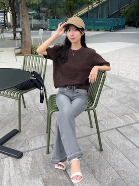 「骨格ウェーブ」｜miuさん（レディース・152cm・20代）の秋コーディネート