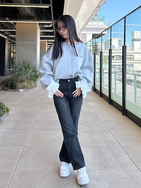 miuさん（骨格ウェーブ・レディース・152cm）の春コーディネート
