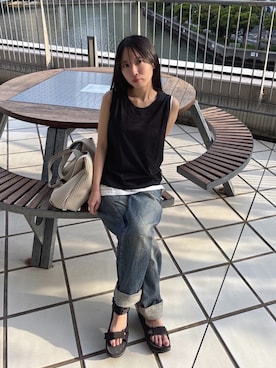 「アイテム（シューズ）」を使った、miuさん（レディース・152cm・20代）の夏コーディネート