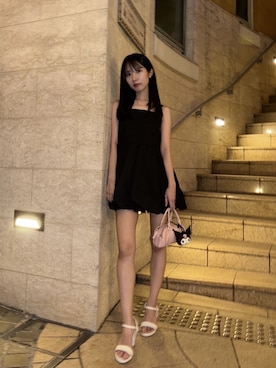 「アイテム（シューズ）」を使った、miuさん（骨格ウェーブ・レディース・152cm）の夏コーディネート