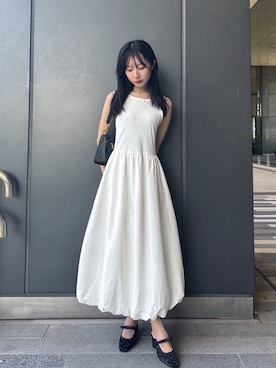 「GU」｜miuさん（レディース・152cm・20代）の夏コーディネート
