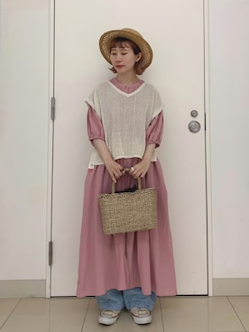 と ま る 🎀さん（レディース・151cm）の夏コーディネート