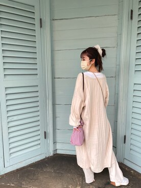 「ごきげんウィーク」｜「アイテム（ハンドバッグ）」を使った、ayaさん（レディース・152cm）の春コーディネート