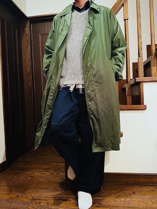 078 CITE ナイロン ステンカラーコート メンズ JPN：XL 078 CITE ナイロン ステンカラーコート メンズ JPN：XL - メルカリ