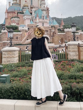 「oversize」｜𝐡𝐞𝐥𝐞𝐧 ✿さん（レディース・162cm）の夏コーディネート