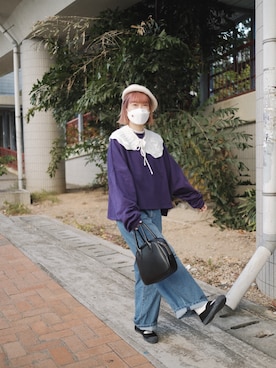 𝐡𝐞𝐥𝐞𝐧 ✿さん（レディース・162cm）の冬コーディネート