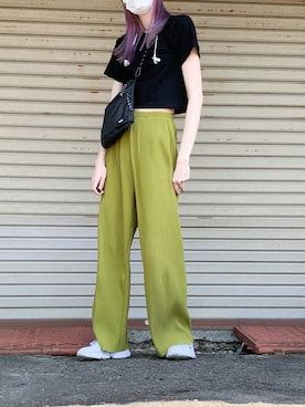 「ストリート系」｜ayuuu.さん（レディース・167cm・30代）の夏コーディネート