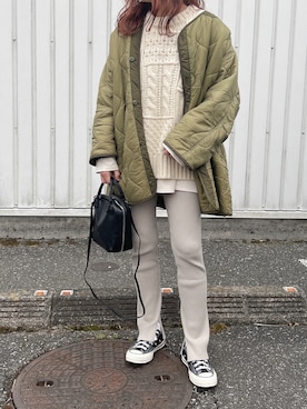 「着画のアイテム（その他、その他）」を使った、_______.llyさん（レディース・162cm）の春コーディネート