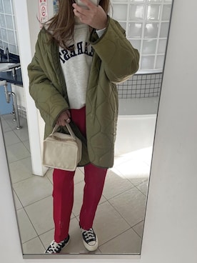 「着画のアイテム（その他、その他）」を使った、_______.llyさん（レディース・162cm）の冬コーディネート