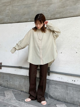 Matanoriさん（レディース・154cm）の夏コーディネート