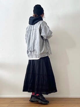 「studio CLIP（スタディオクリップ）のアイテム」を使った、ta_ma_☺︎さん（レディース・167cm）の春コーディネート