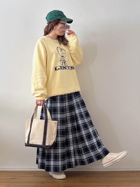 「L.L.Bean（エルエルビーン）のアイテム」を使った、ta_ma_☺︎さん（レディース・167cm）の春コーディネート