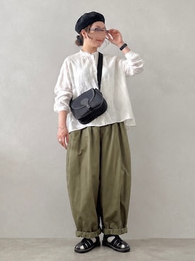 「Samansa Mos2（サマンサ モスモス）のアイテム」を使った、ta_ma_☺︎さん（レディース・167cm）の夏コーディネート
