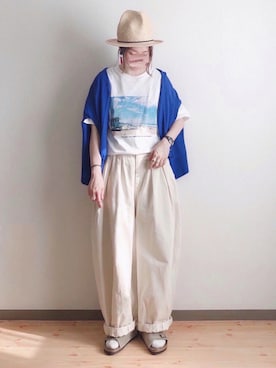 ta_ma_☺︎さん(レディース・167cm)の夏コーディネート