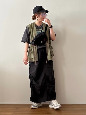 「NEW BALANCE（ニューバランス）のアイテム」を使った、ta_ma_☺︎さん（レディース・167cm）の秋コーディネート