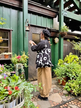 「HARVESTY（ハーベスティ）のアイテム」を使った、ta_ma_☺︎さん（レディース・167cm）の秋コーディネート