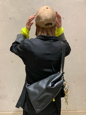「アイテム（チャーム）」を使った、mai＊さん（レディース・161cm）の秋コーディネート