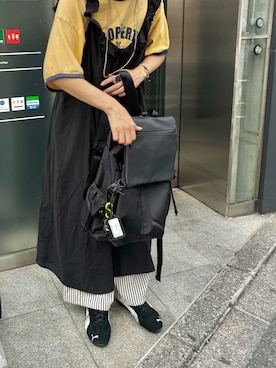 「アイテム（チャーム）」を使った、mai＊さん（レディース・161cm）の秋コーディネート