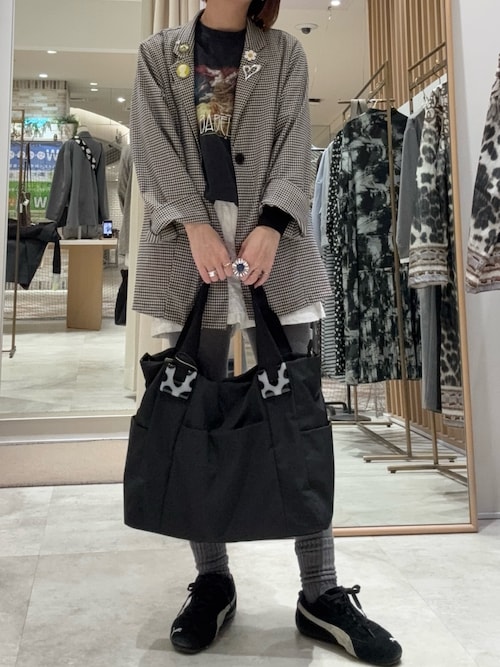 樹脂パーツトートバッグLサイズ