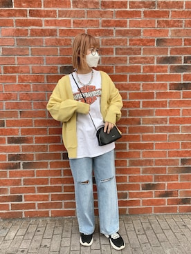 「SPINNS（スピンズ）のアイテム」を使った、mai＊さん（レディース・161cm）の春コーディネート