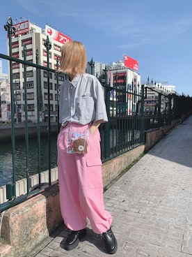 「SPINNS（スピンズ）のアイテム」を使った、mai＊さん（レディース・161cm）の春コーディネート