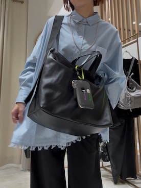 「ear PAPILLONNER（イアパピヨネ）のアイテム」を使った、mai＊さん（レディース・161cm）の冬コーディネート