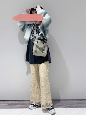 「アンゴラ」｜mai＊さん（レディース・161cm）の秋コーディネート