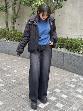 「AH ABAHOUSE（エーエイチアバハウス）のアイテム」を使った、ykn0さん（レディース・158cm）の冬コーディネート