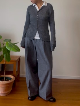 「TODAYFUL（トゥデイフル）のアイテム」を使った、idealyucaさん（骨格ウェーブ・レディース・161cm）の秋コーディネート