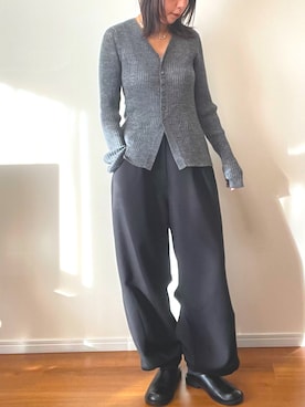 「アイテム（その他シューズ）」を使った、idealyucaさん（レディース・161cm）の秋コーディネート