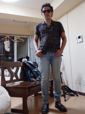 「nonnative(ノンネイティブ)のアイテム(パンツ)」を使った、groove_fuckさん(メンズ・173cm)の夏コーディネート
