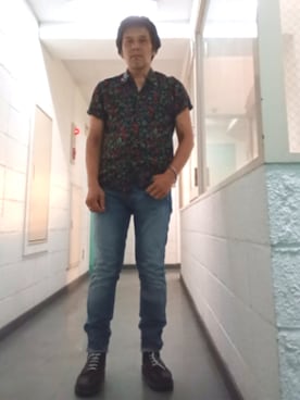 「LEVI'S VINTAGE CLOTHING（リーバイスビンテージクロージング）のアイテム（デニムパンツ、ブルー系）」を使った、groove_fuckさん（メンズ・173cm）の夏コーディネート