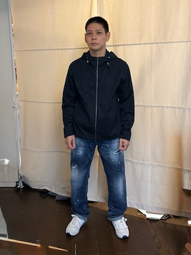 「DENHAM（デンハム）のアイテム」を使った、こうさん（メンズ・161cm）の夏コーディネート