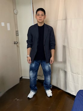 「DENHAM（デンハム）のアイテム」を使った、こうさん（メンズ・161cm）の夏コーディネート
