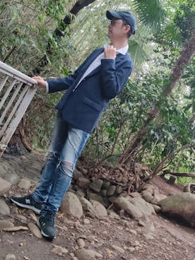 「UNITED ARROWS（ユナイテッドアローズ）のアイテム（ジャケット/アウター）」を使った、takanbou4936さん（メンズ・182cm）の秋コーディネート
