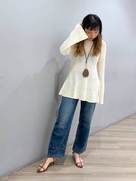 「BABYLONE（バビロン）のアイテム」を使った、bl841yさん（レディース・157cm）の夏コーディネート