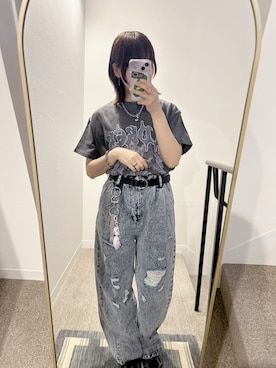 「CLEL（クレイル）のアイテム（ブレスレット）」を使った、はるさん（レディース・153cm）の春コーディネート